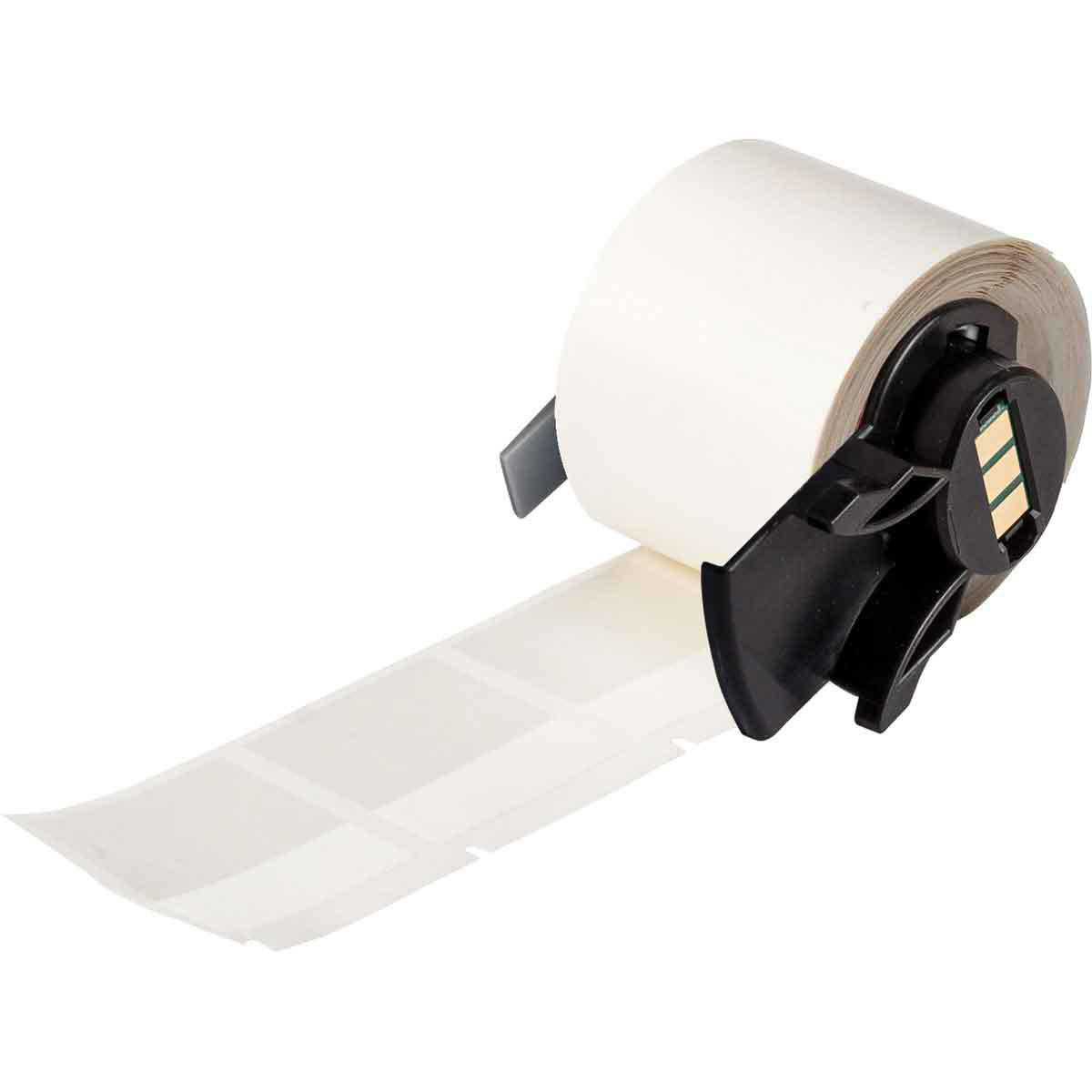 Product image for Label vinyl matte finish white 1.5x1.5"