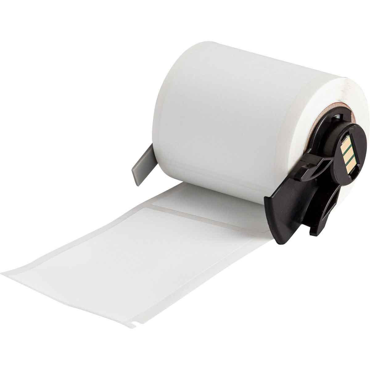 Product image for BMP61 M611 TLS 2200 WorkHorse Polyester Labels, 1.9" H x 3" W, White