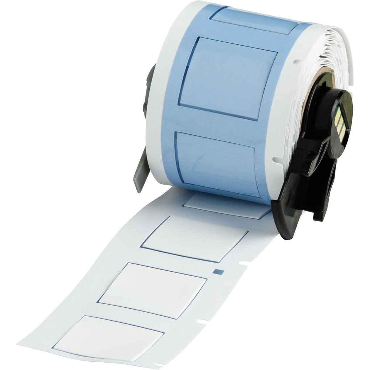 Product image for BMP61 M611 TLS 2200 PermaSleeve Polyolefin Wire Marking Sleeves, 0.5" Dia x 1" W, White, Roll of 100 Each