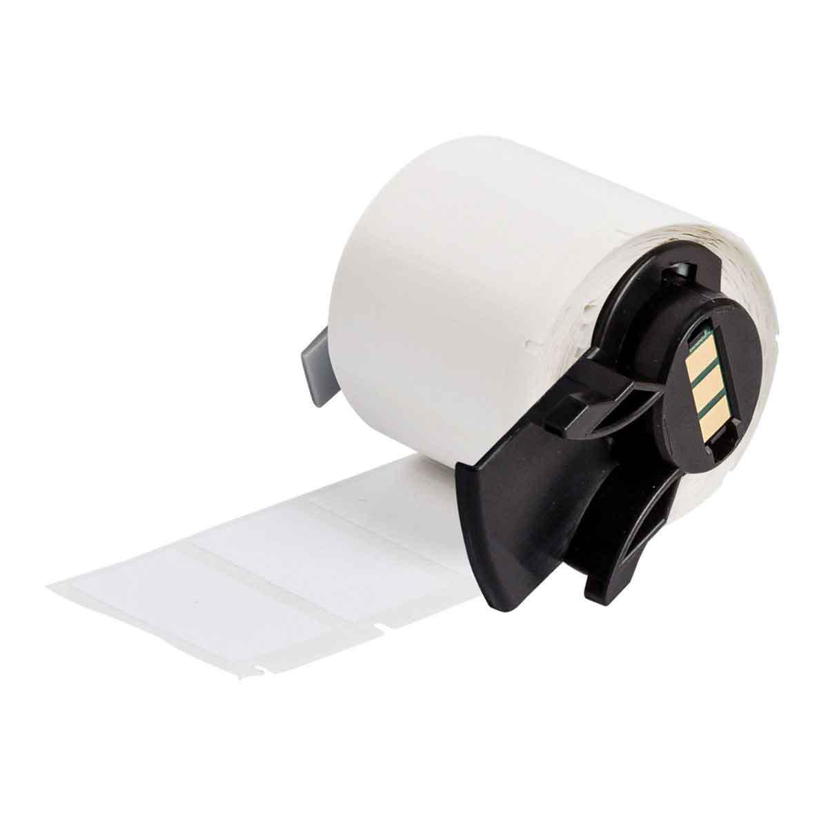 Product image for BMP61 M611 TLS 2200 Nylon Cloth Labels, 0.75" H x 1.5" W, Roll of 250 Labels