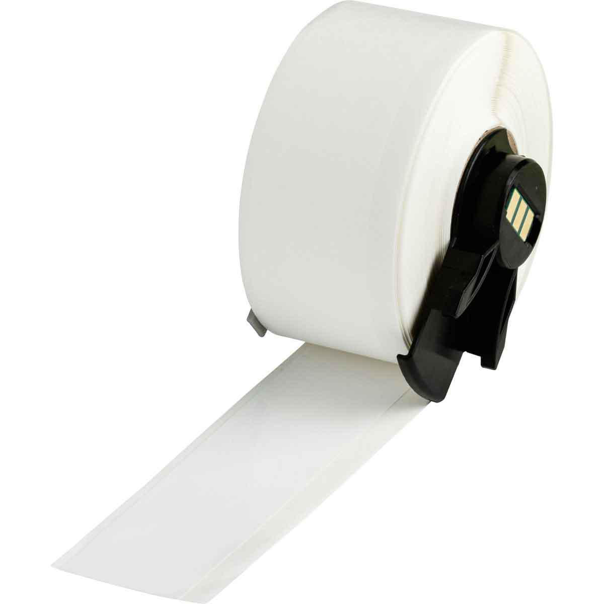Product image for Label polyester gloss finish white 1"x50'