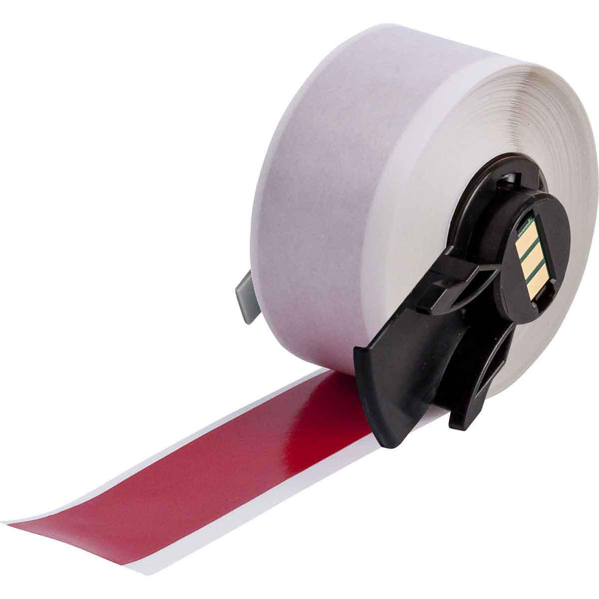 Product image for BMP61 M611 TLS 2200 WorkHorse Vinyl Labels, 1" W x 50' L, Red