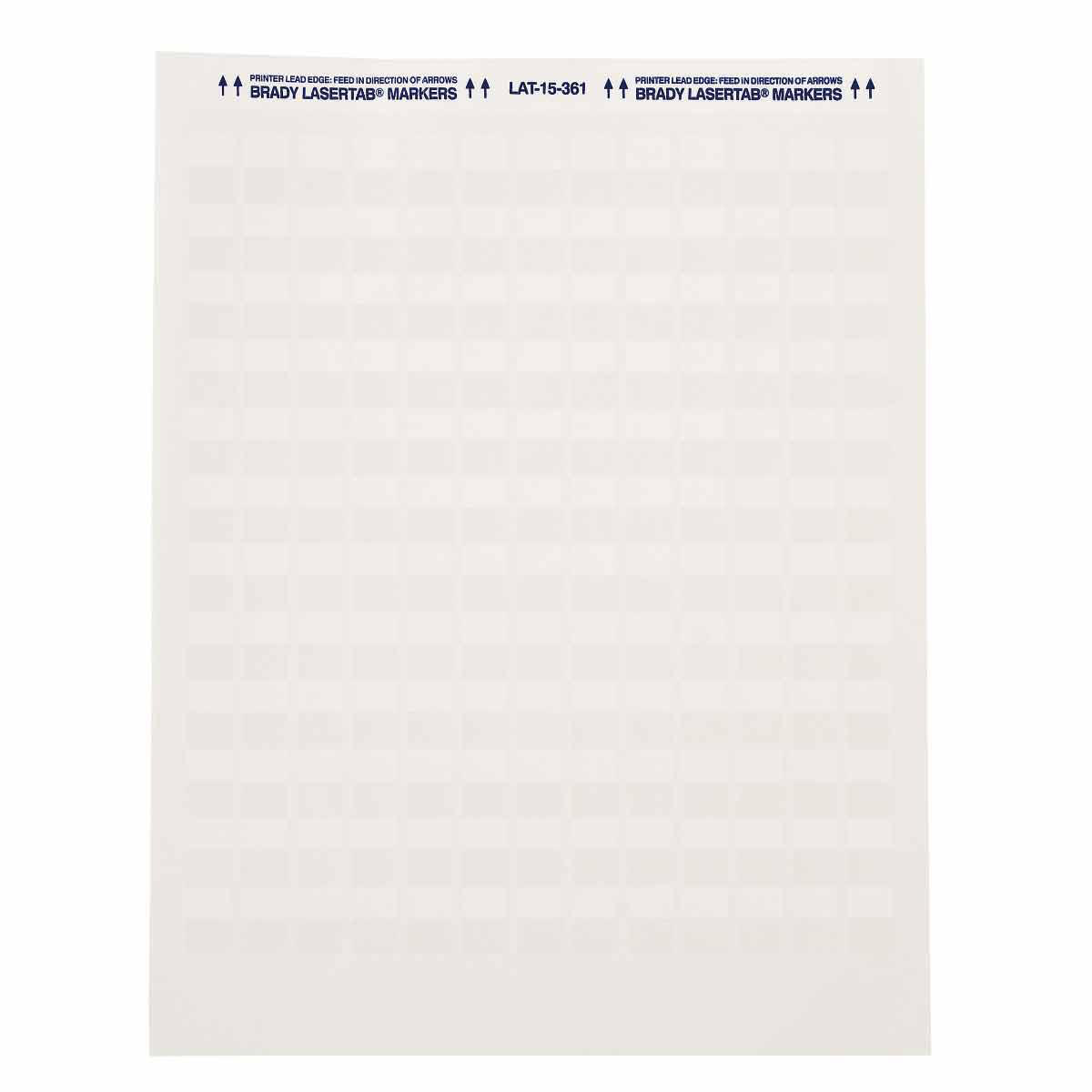Product image for Labels laser printable white 1x3.167"