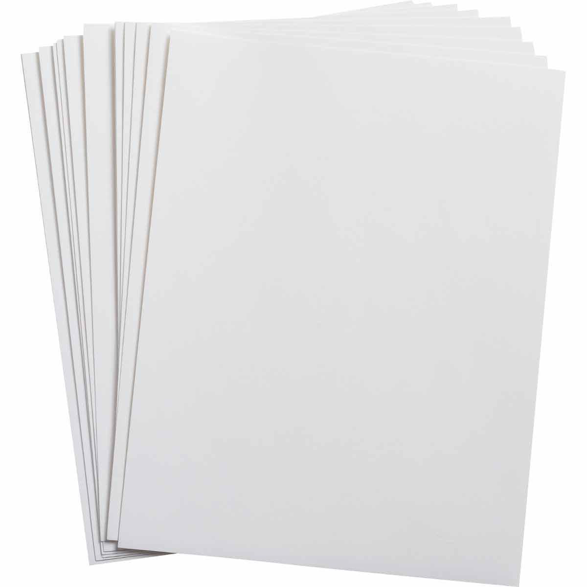 Product image for Label blank white 11x8.5in
