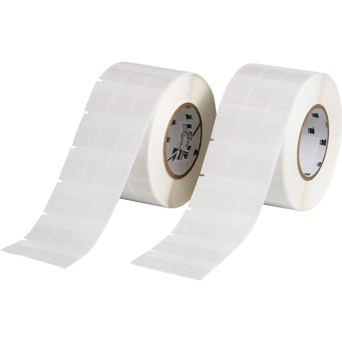 Product image for Label printable vinyl white/clear 1x1.437"