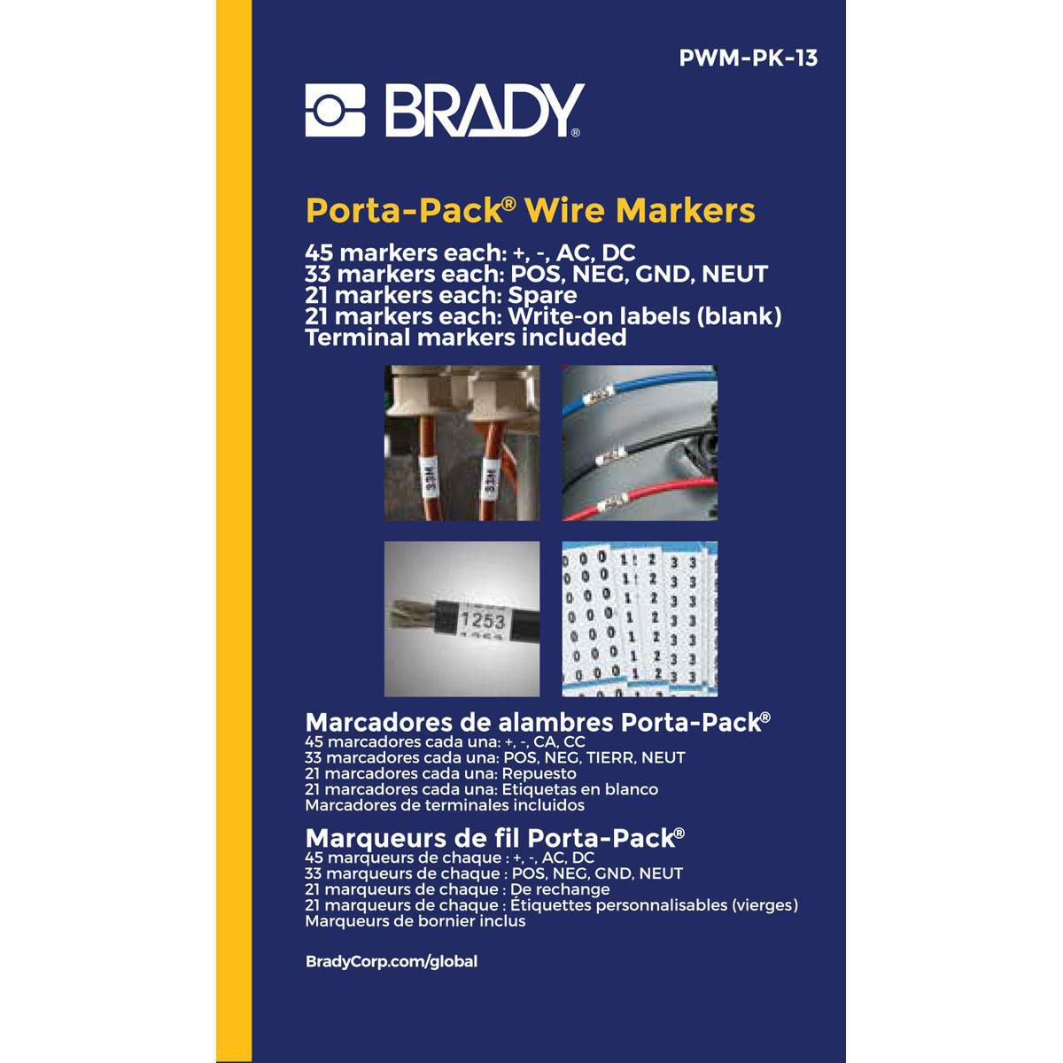 Product image for Marker wire book vinyl cloth 10pk