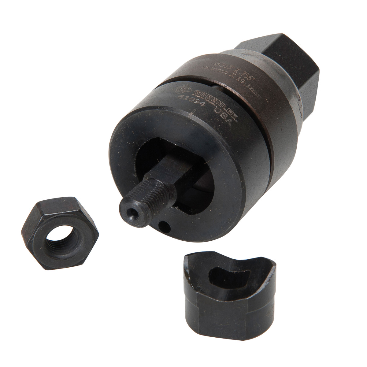 Product image for Double D Punch Unit .913" (23.2 mm)