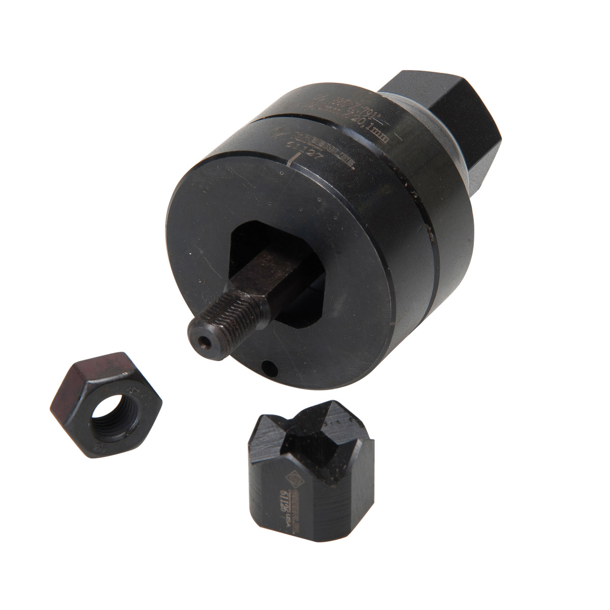 Product image for Square Punch Unit .866" (22.5 mm)