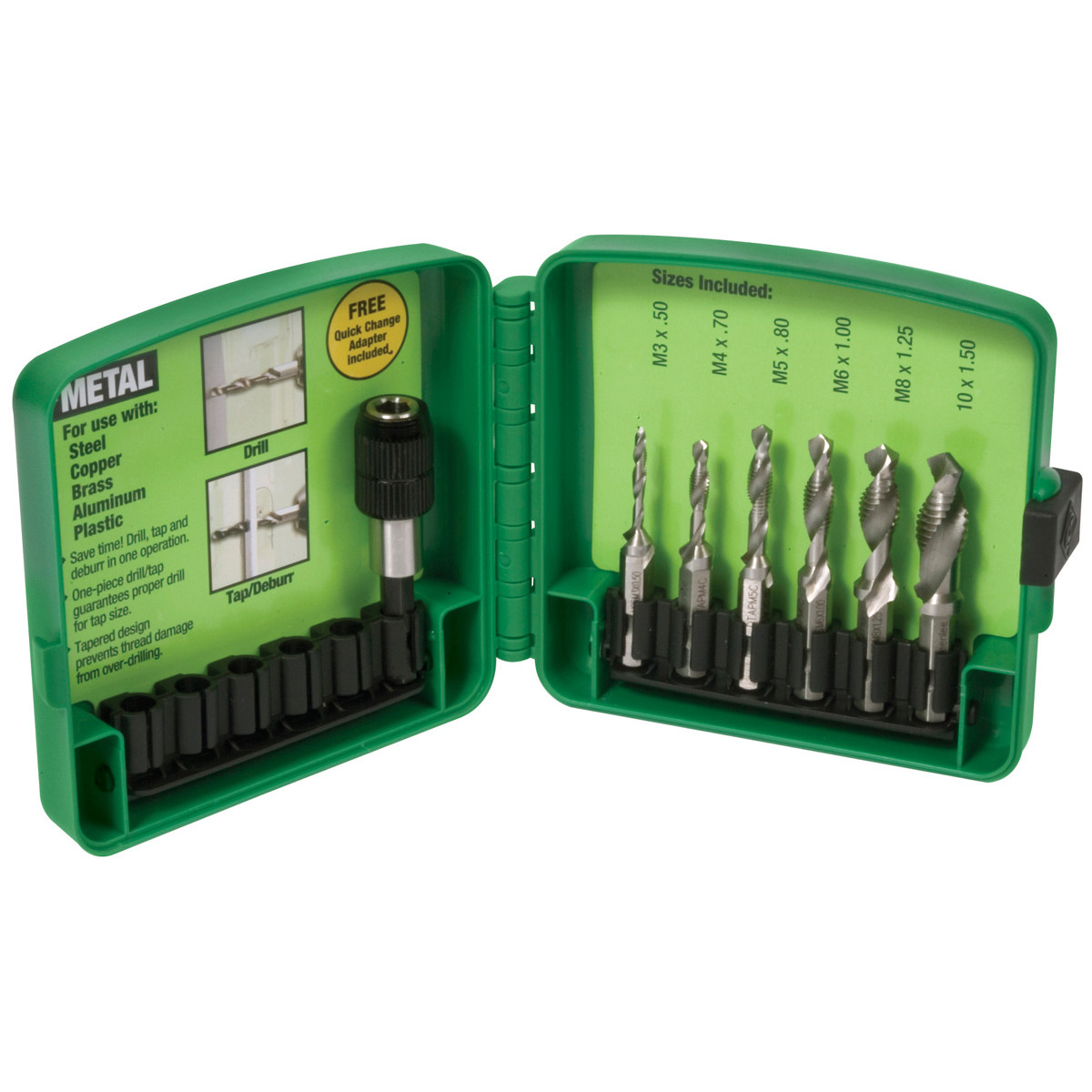 Product image for M3 X 0.50 Drill/Tap Bit