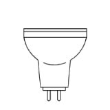 Product image for EXR MR-13 300W 82V 2 PIN/GX5.3
