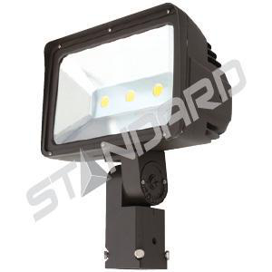 Product image for Luminaire outdoor LED polycarbonate-lens 4000K 7800lumens 277V 100W bronze