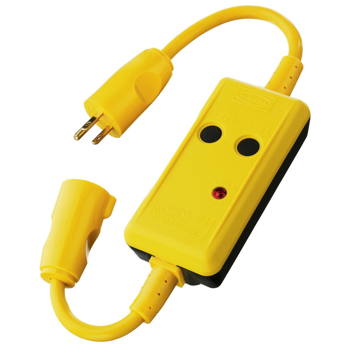 Product image for GFCI LINE CORD, 15A 125V, 18" (MS90)