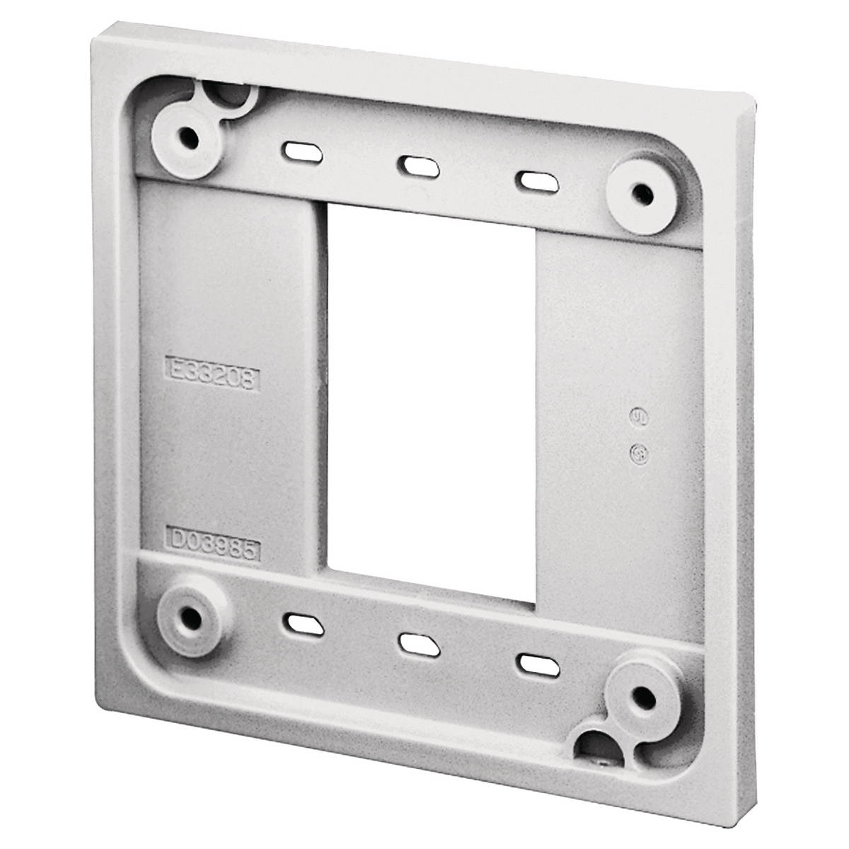 Product image for Q-PLEX ADAPT, 4" SQ, WH