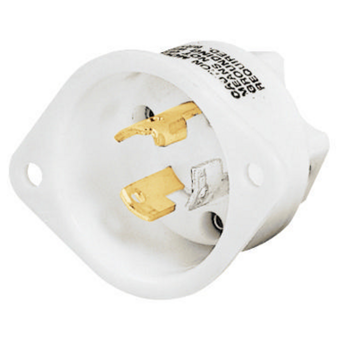 Product image for LKG FLG-INLT, 15A 125V, L5-15P, WH