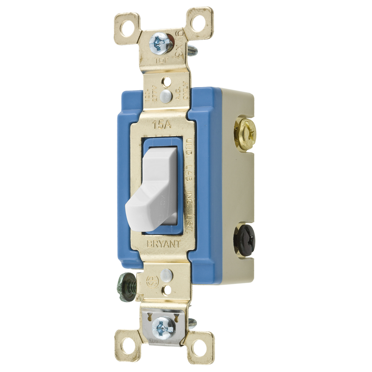 Product image for 4 WAY TOG, IND GRD, 15A 120/277V, WH