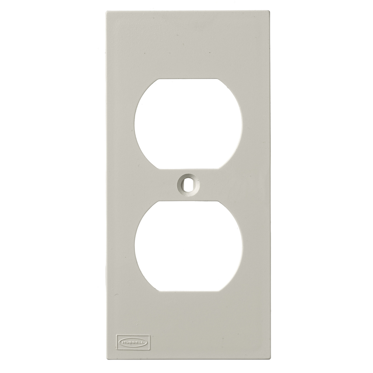 HUB KP8 COVER BASETRAK 1GANG RECEP DUPLEX