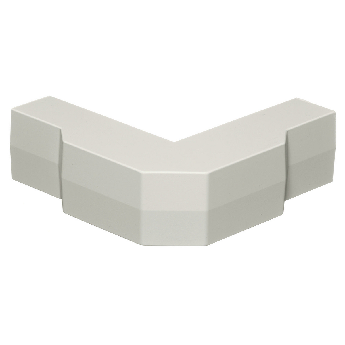Product image for Elbow external cover off white 5.06x1.57x5.06in