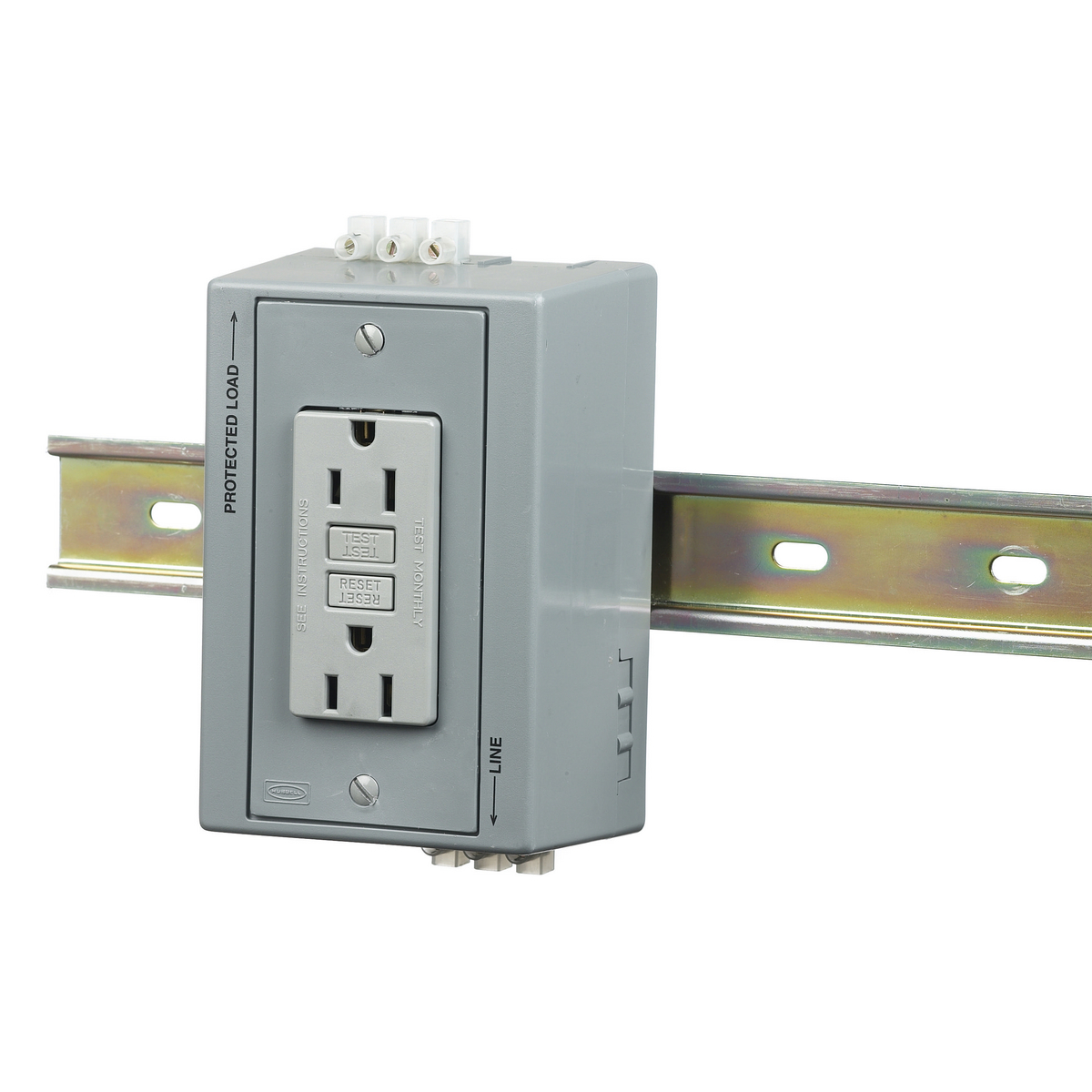 Product image for Utility box aux contact GFCI 125V 15A NEMA5-15R