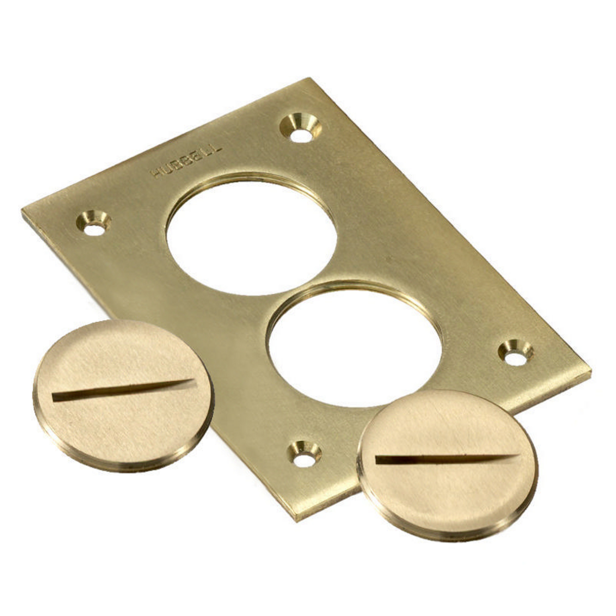 Product image for Plug crown brass for floor box 1" NPT