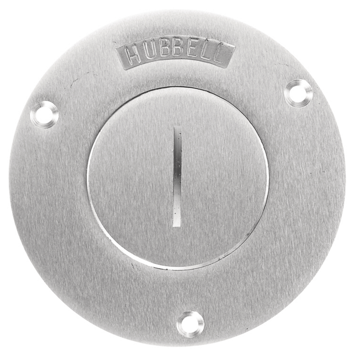 Product image for Cover flush round aluminium 2-1/8"