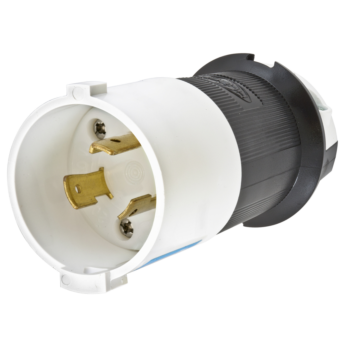 Product image for Plug twist-lock 2HP NEMA L6-20P 20A 250V back & white