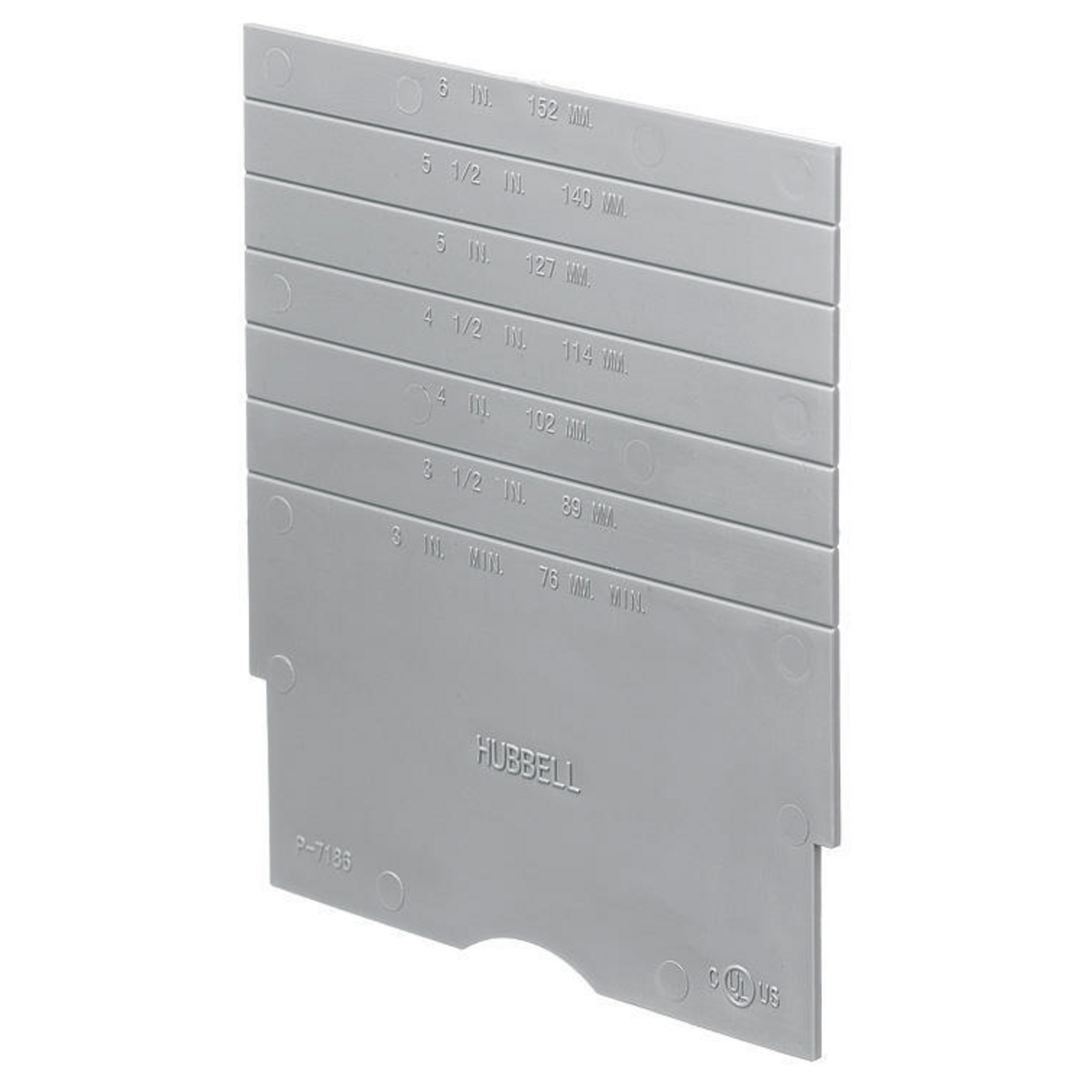 Product image for Plate divider side by side for sub-plate