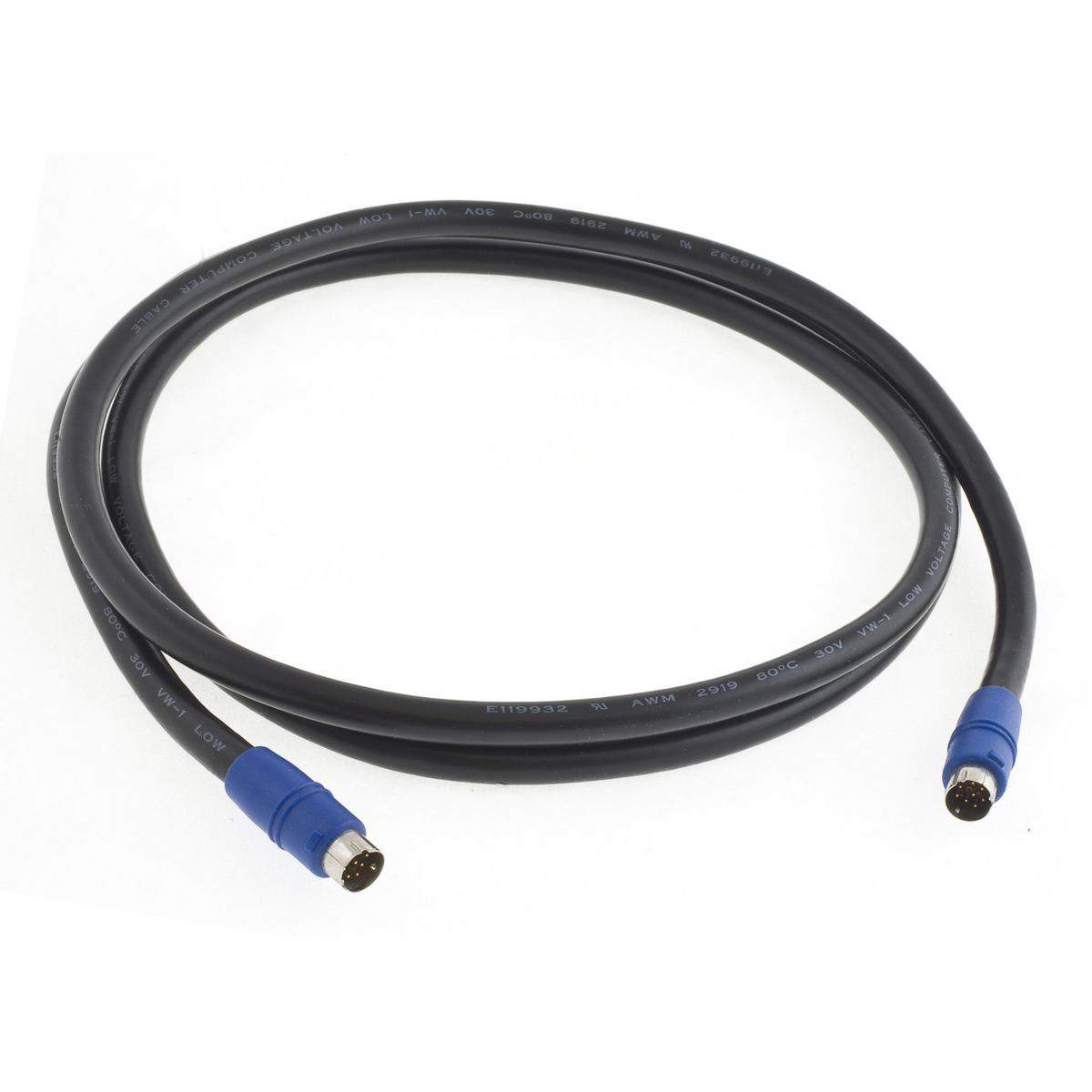 Product image for P-CORD, AV,8PIN,NON-PLENUM,35FT,B (MS90)