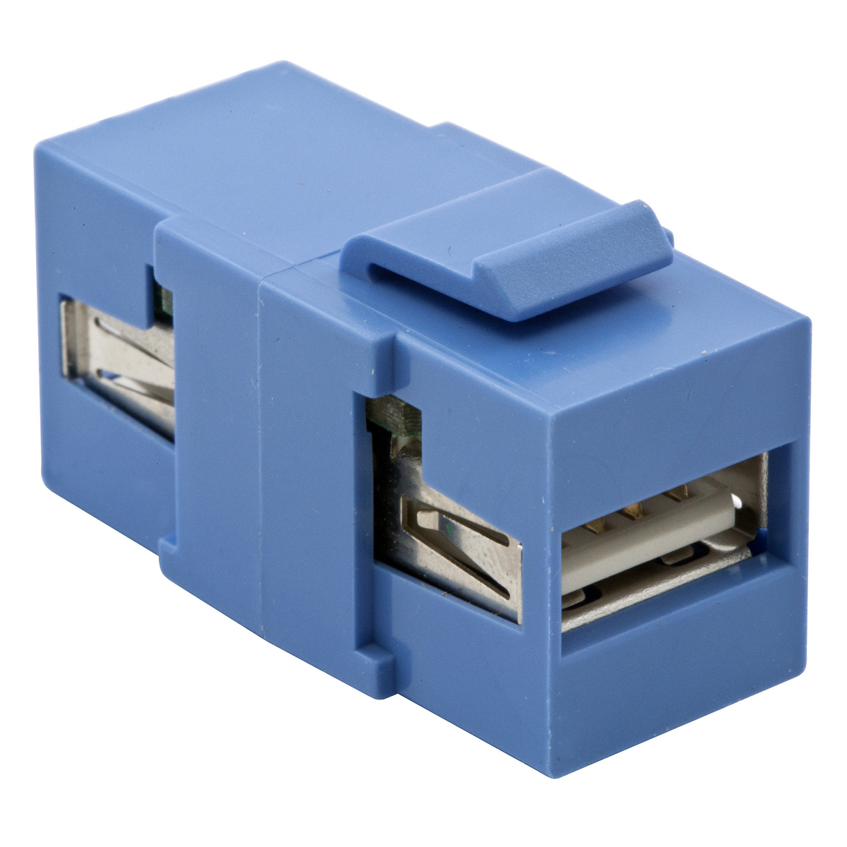 Product image for Coupler USB A to A blue