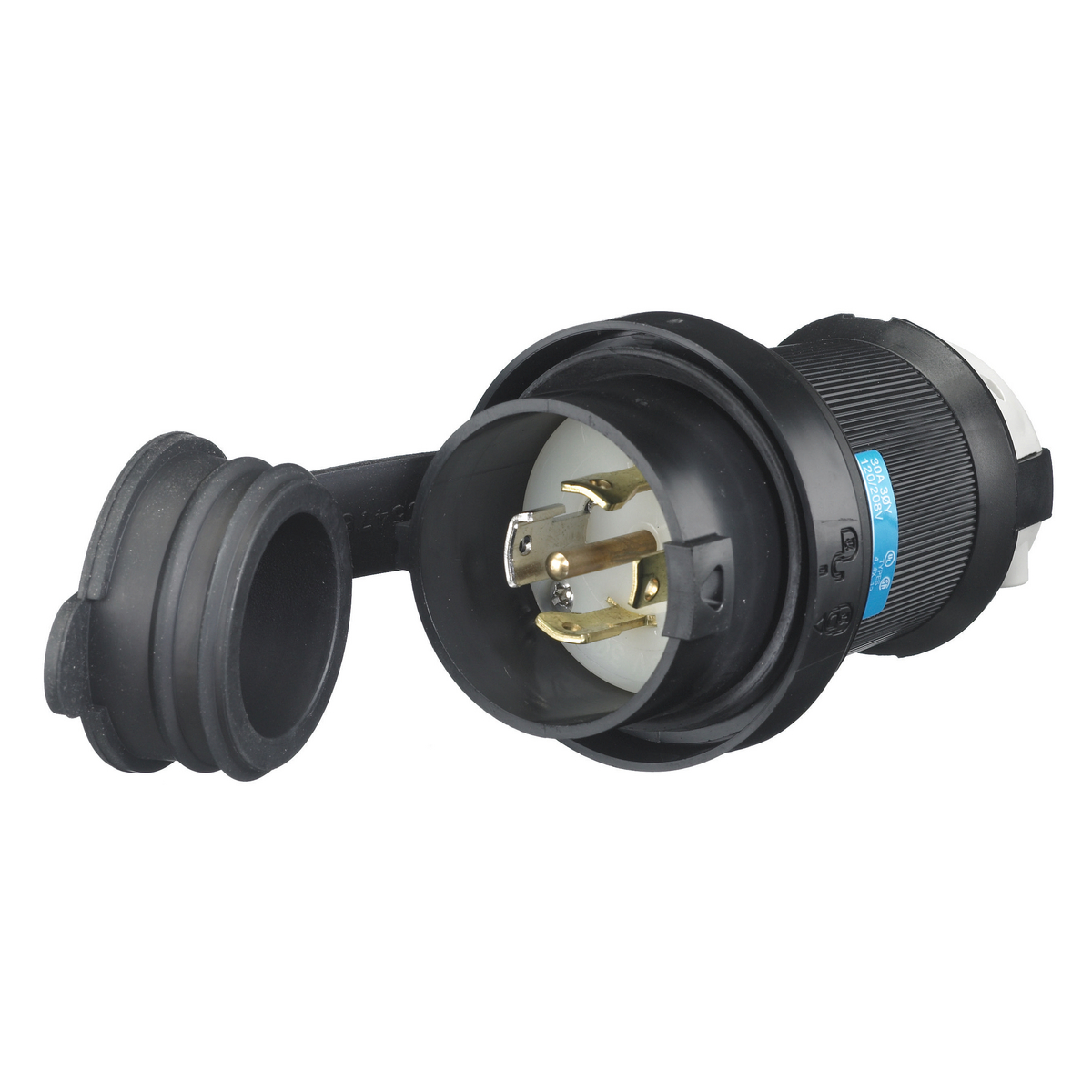 Product image for Plug L21-30P twlo cable+door 3ph 30A 120/208V WP