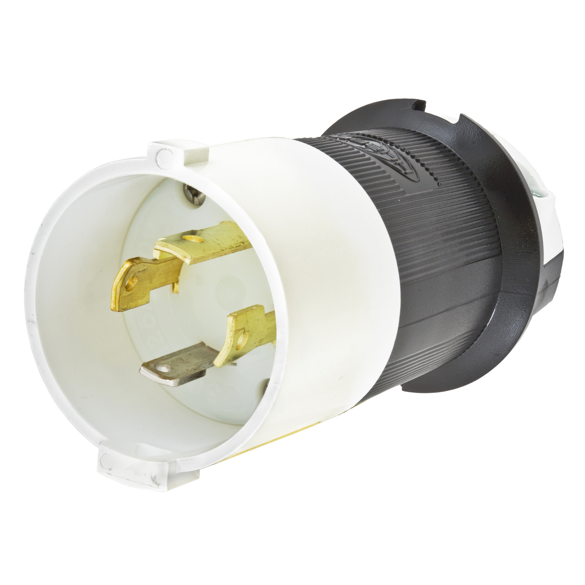 Product image for Plug safety shroud twist-lock 3-pole 4-wire 2HP NEMA L14-30P 30A 125/150V