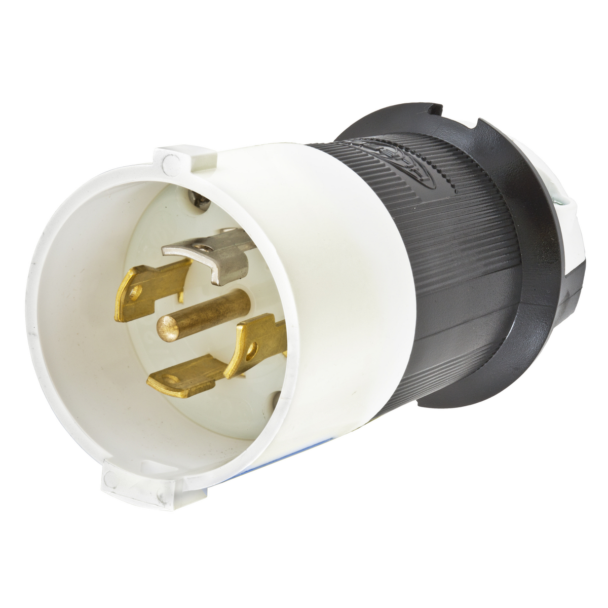 Product image for Plug safety shroud twist-lock 4-pole 5-wire 3HP NEMA L21-30P 30A 120/208V