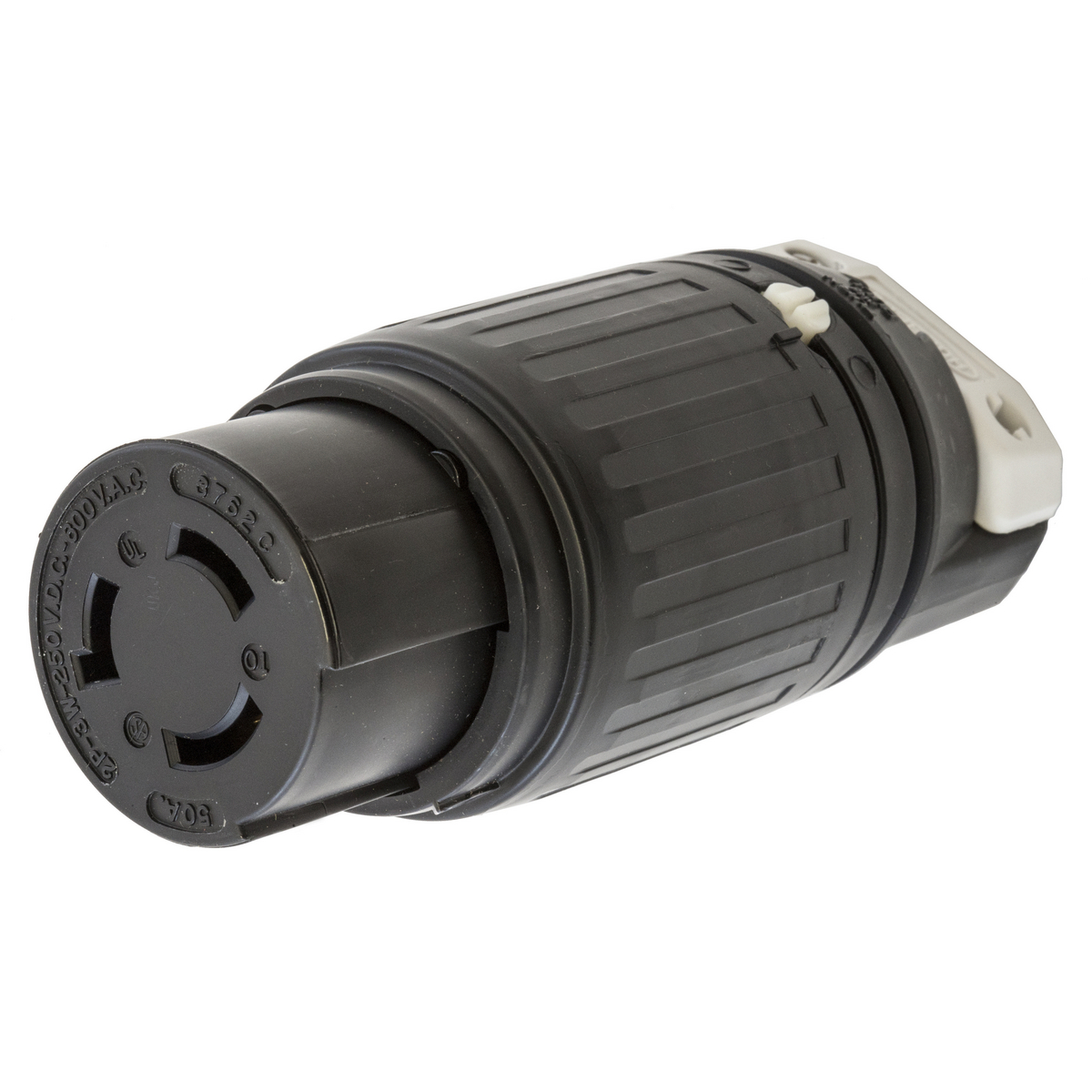 Product image for Connector HBL lock cable 2P 3W 50A 600V black