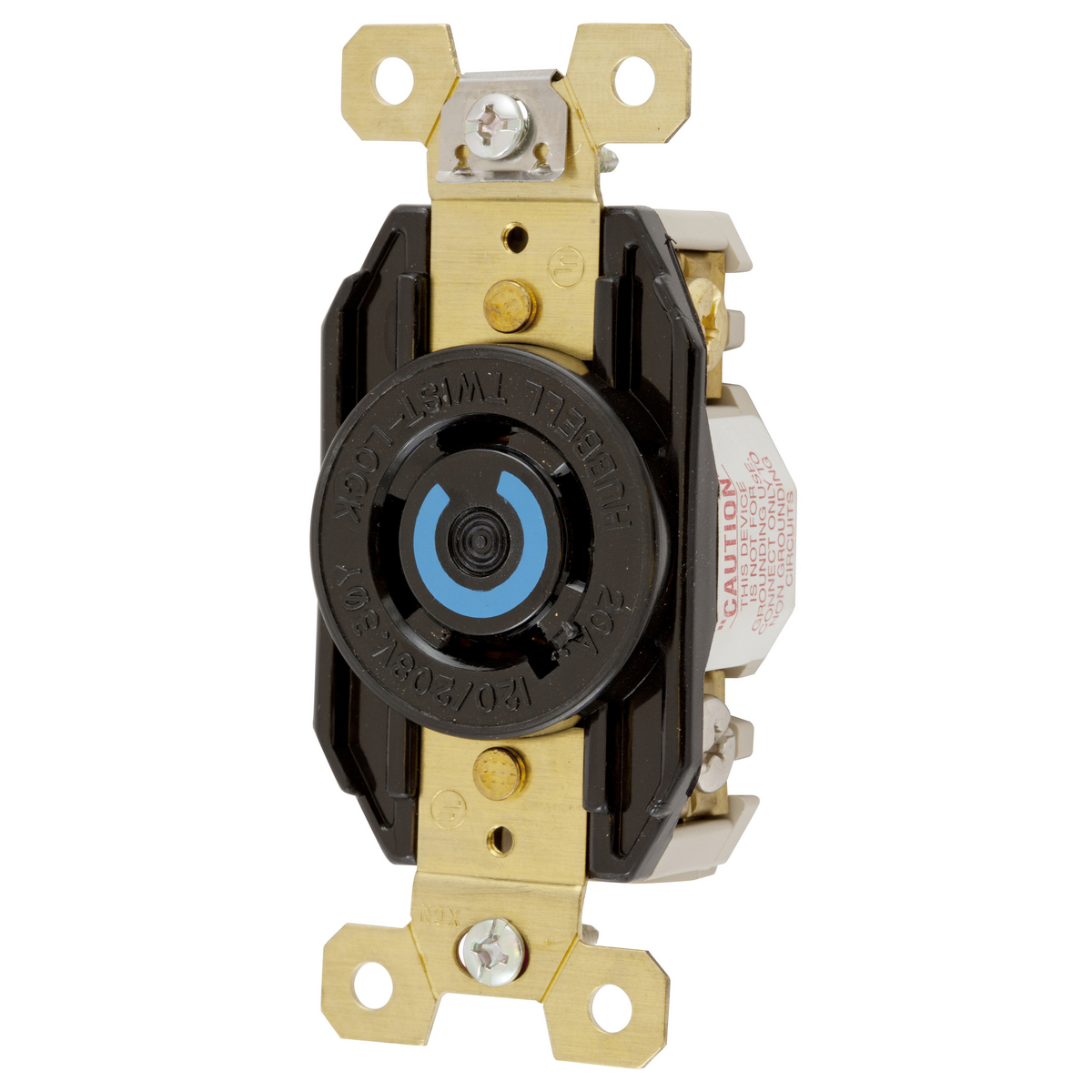 Product image for Receptacle L18-20R single box 3ph 20A 120/208V