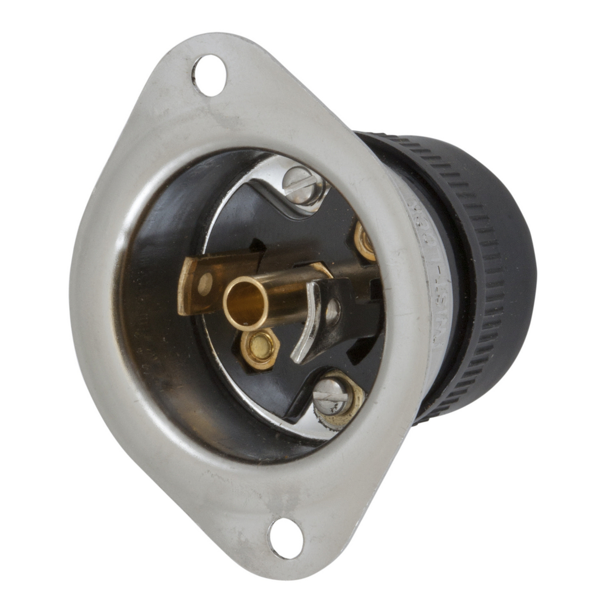 Product image for LKG FLG-INLET, MIDGET, 15A 125V, ML-2P