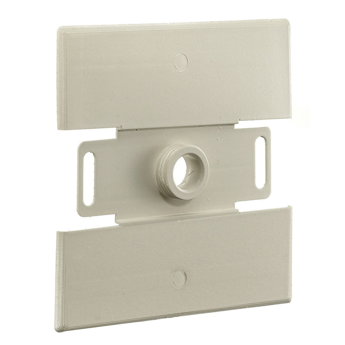 Product image for Adaptor flush plate ivory for HBL2000 raceway