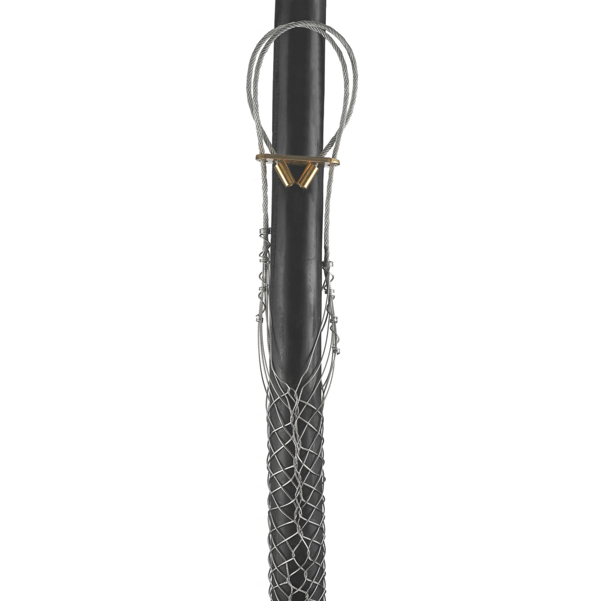 Product image for Grip support universal eye split mesh lace closing bronze 1-1.24"