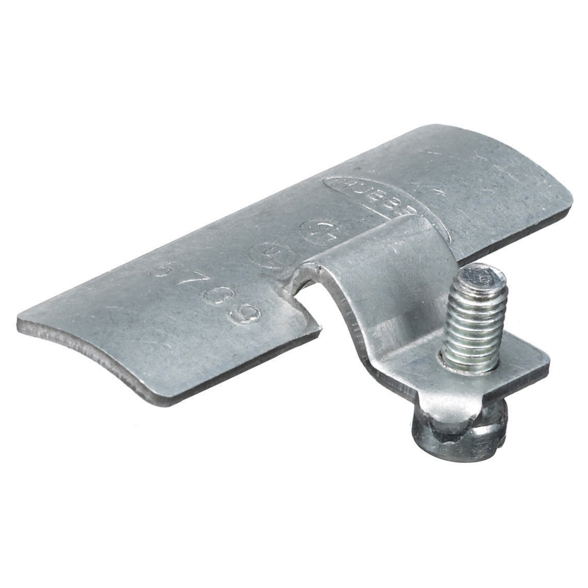 Product image for Clamp grounding galvanized steel 1.18"