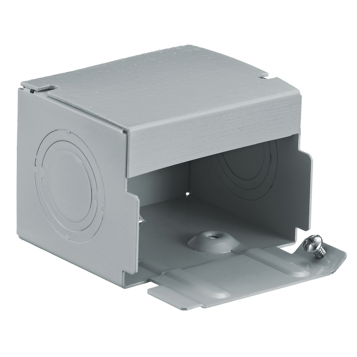 Product image for Fitting entrance end grey 2.75x3.25x2"