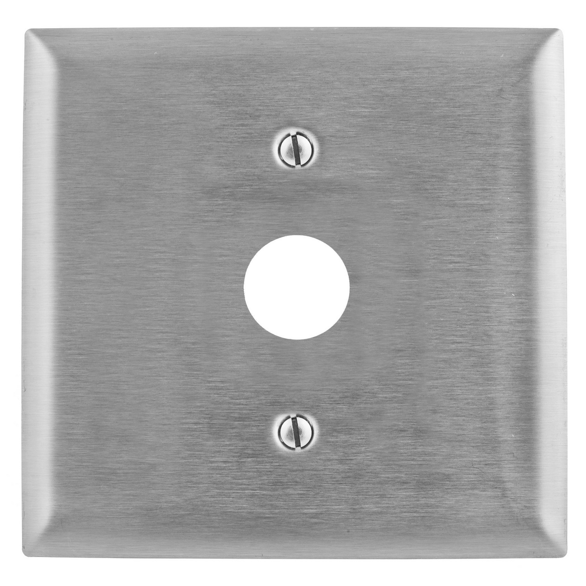 Product image for WALLPLATE, 2-G, 1) .64", SS