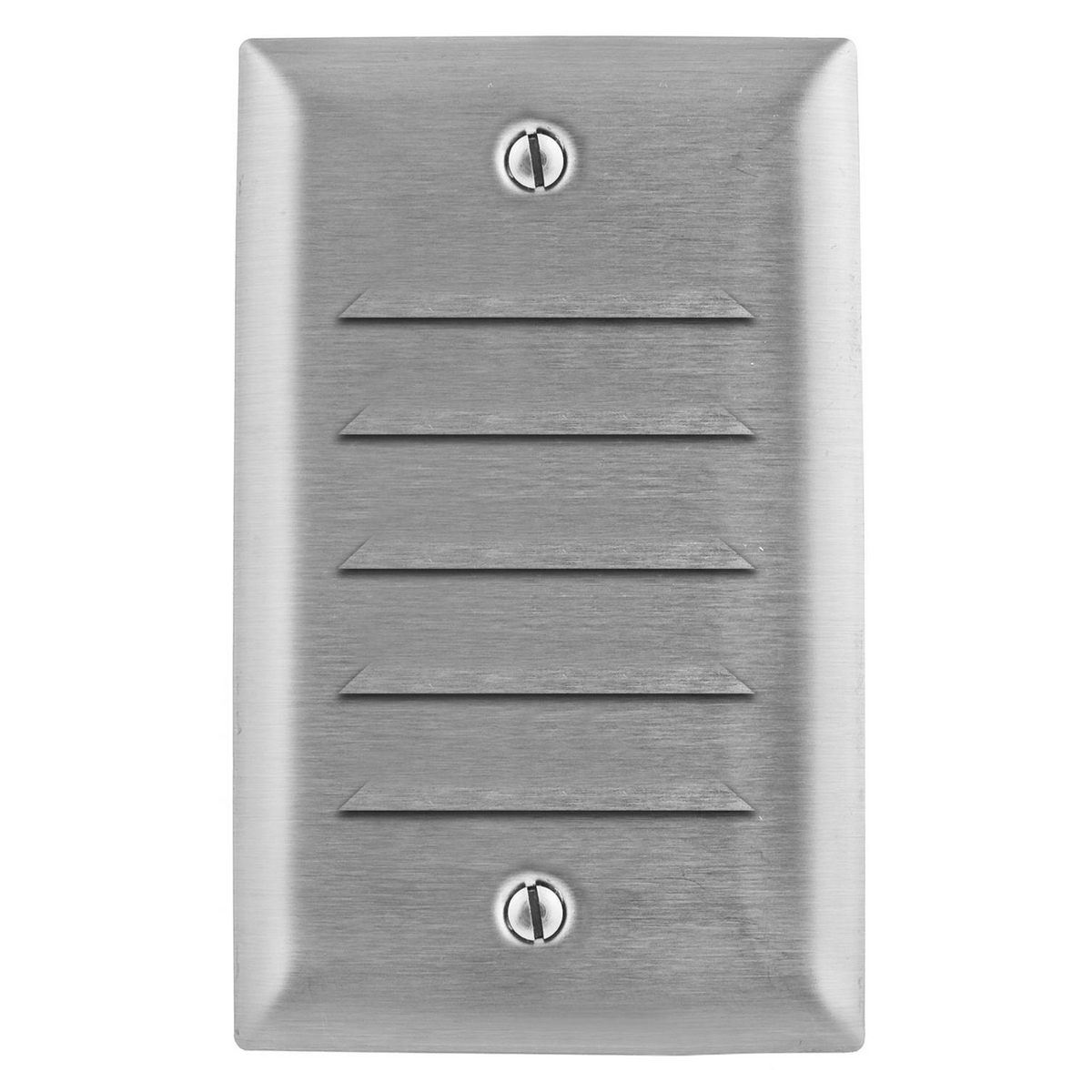 Product image for Plate louver 1-gang 304SS box mount