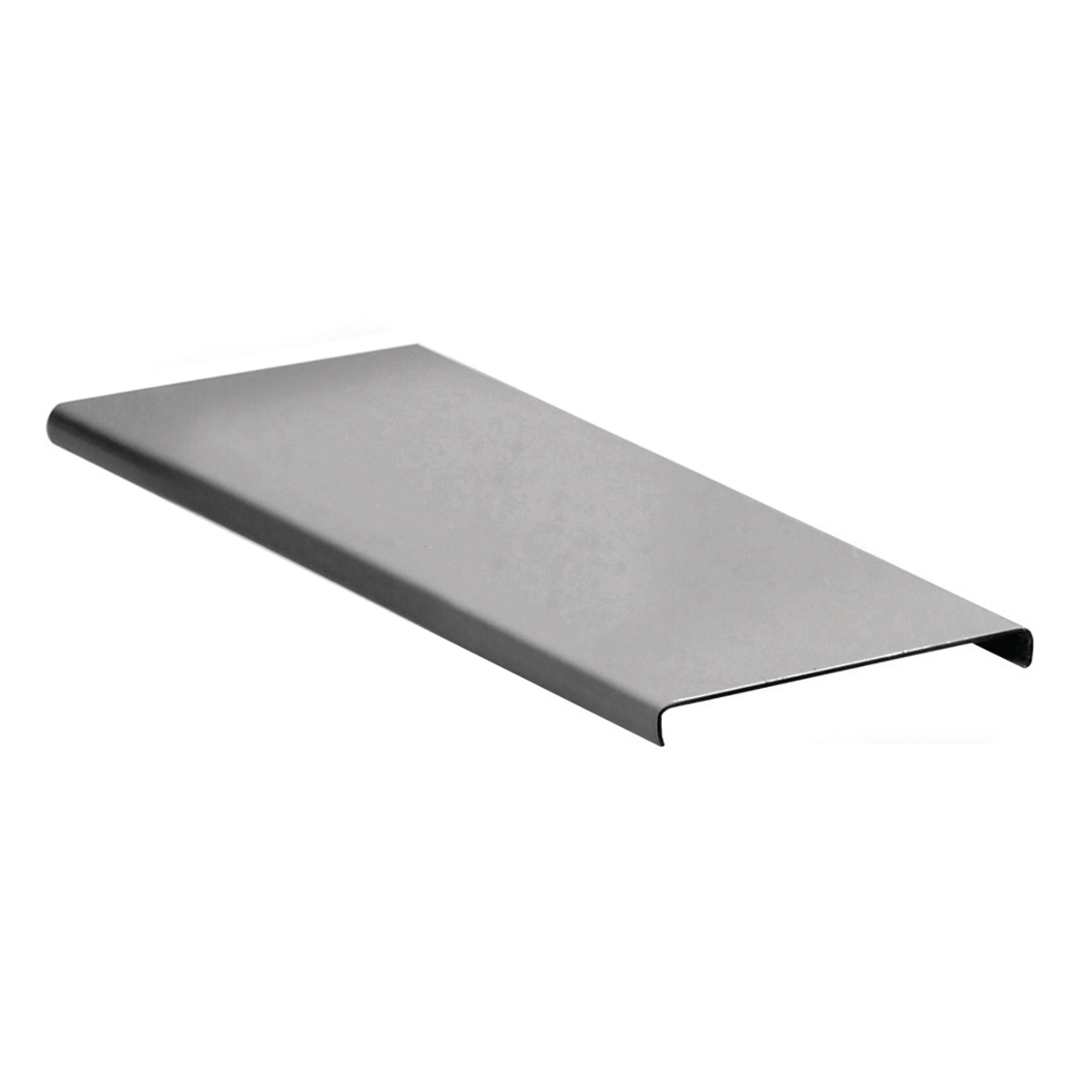 Product image for Cover pre-cut steel for mounting device grey 7.5x2.75"