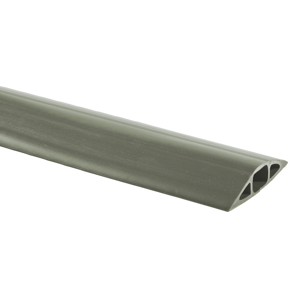 Product image for HUB FT3GY5 COVER FLOORTRAK FLEXIBLE NON METALLIC GREY 5'