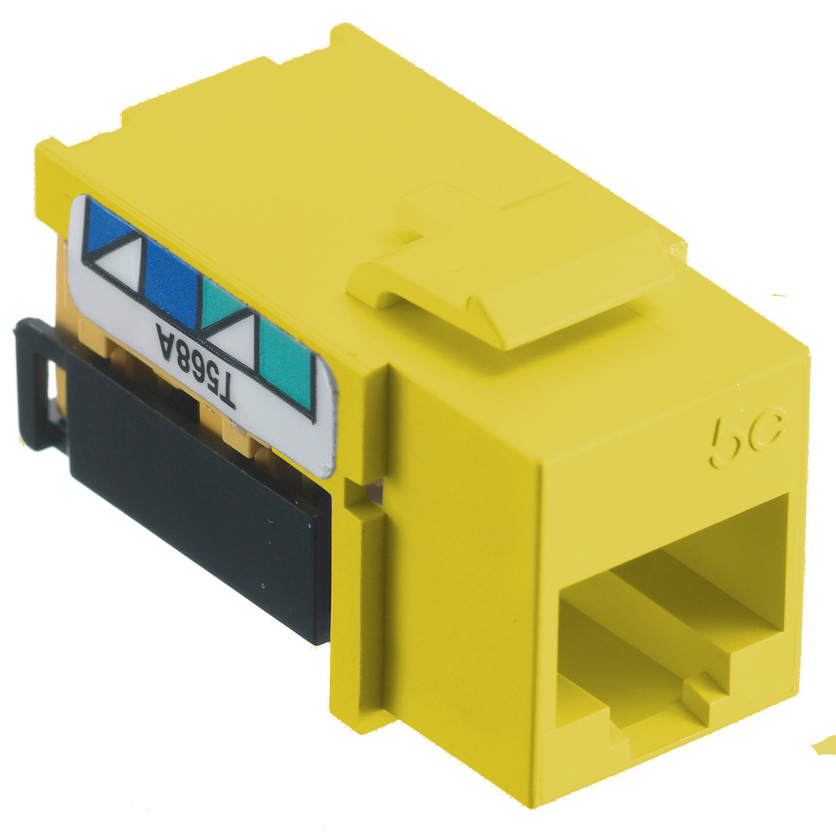 Product image for JACK, NSJ,CAT5E,8POS,UNI,A/B,YL