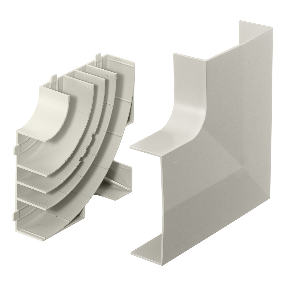 Product image for HUB PB3FEBCA RACEWAY ELBOW FLAT PB3 BASE AND COVER HORIZ 90
