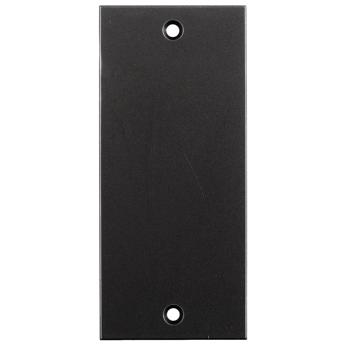 Product image for Plate face screw blank PVC black