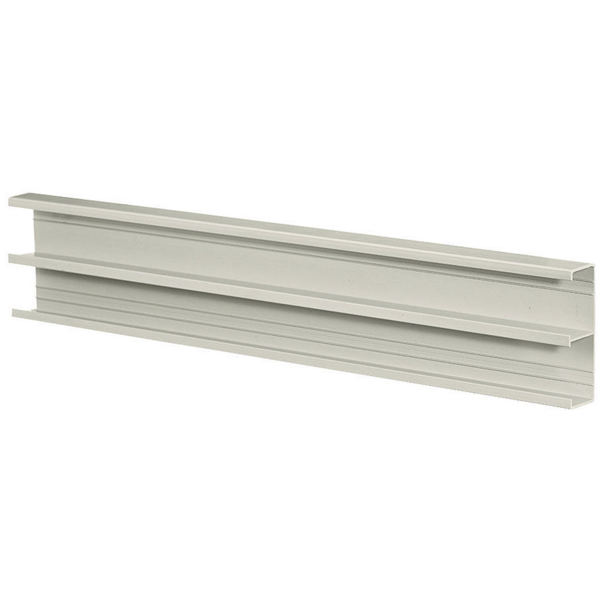 Product image for HUB PB2B5 RACEWAY BASE 4.5"W BASETRAK 2 CHANNEL WHITE 5FT