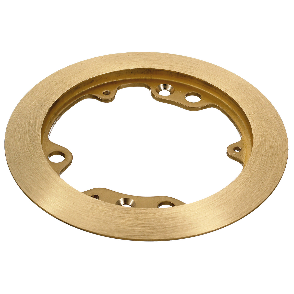 Product image for Flange carpet round brass 5.25"