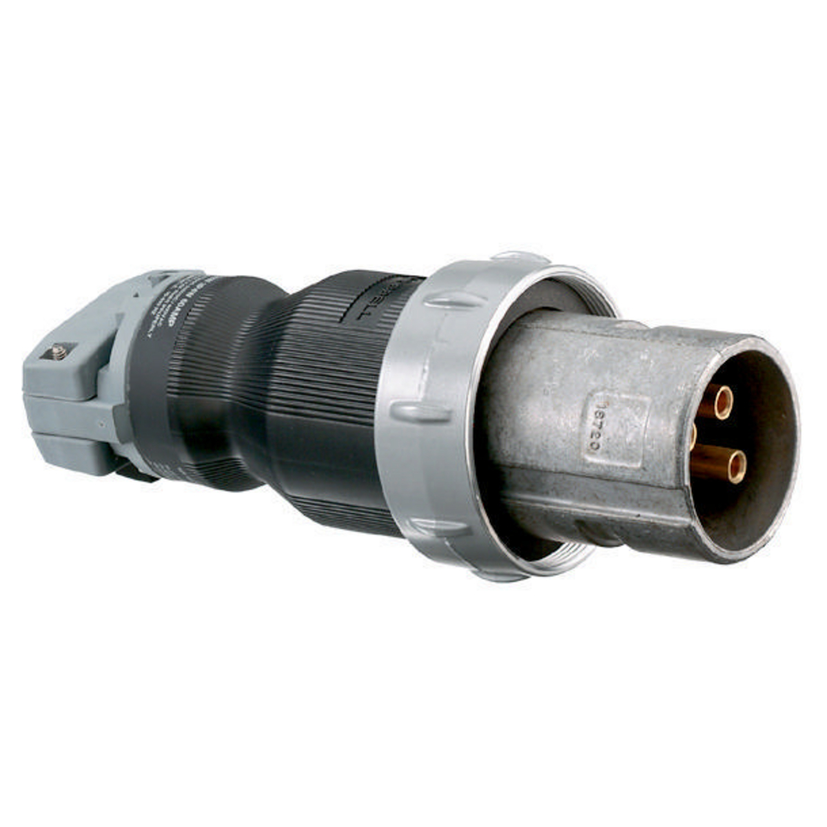 Product image for Plug 2 pole 3 wire 60A 600V style I reversed service