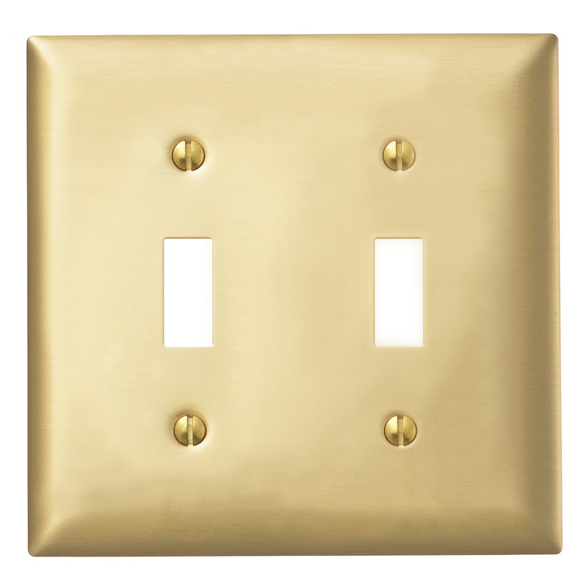 Product image for WALLPLATE 2-G, TOG OPENING, BRS