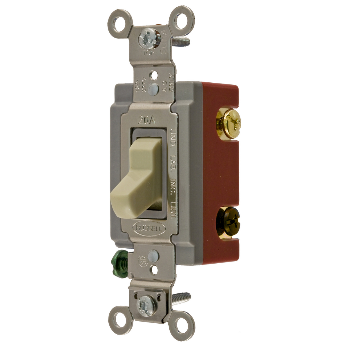 Product image for Switch EHD 3 way 20A 120/277V toggle ivory